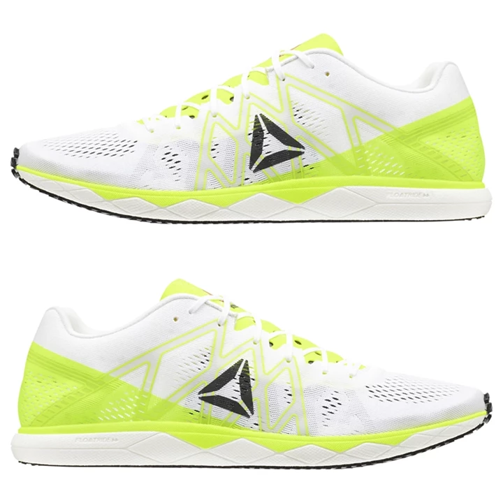 Zapatillas Running Reebok Floatride Run Fast Pro Hombre Blancas Amarillo Negras Gris | 045123OYQ