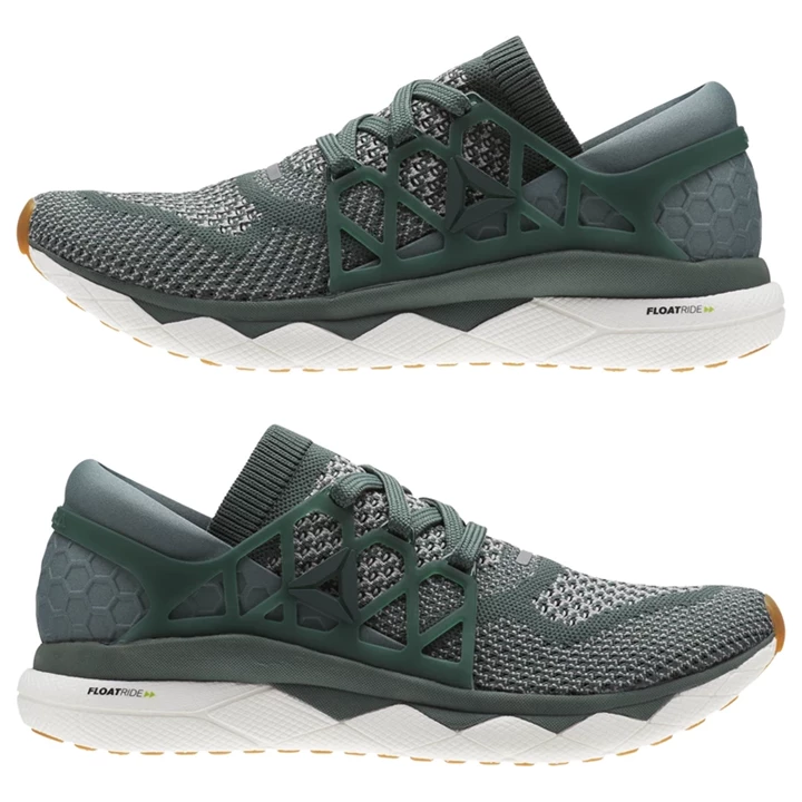 Zapatillas Running Reebok Floatride Run Hombre Verde Gris Blancas | 326584AFU