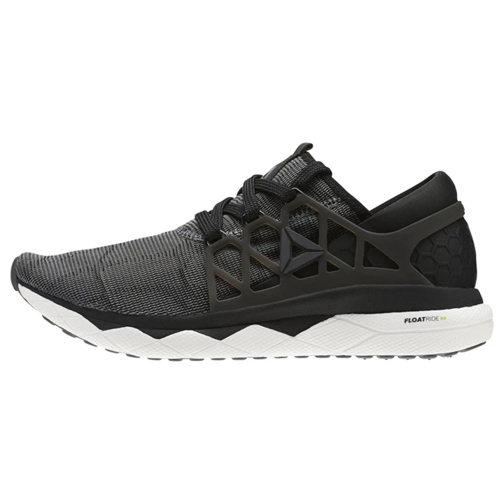 Zapatillas Running Reebok Floatride Run Flexweave Hombre Negras Blancas Gris | 483657AUG