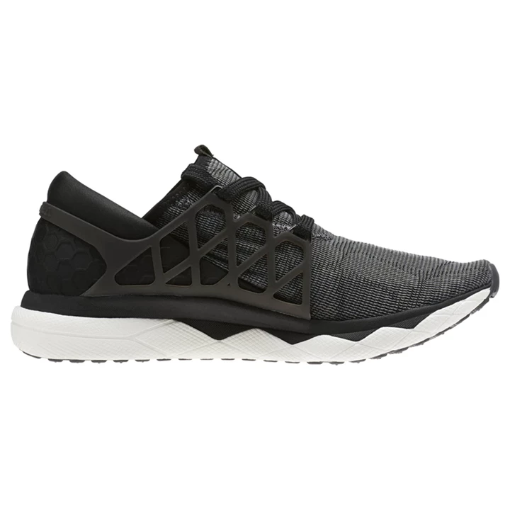 Zapatillas Running Reebok Floatride Run Flexweave Hombre Negras Blancas Gris | 483657AUG