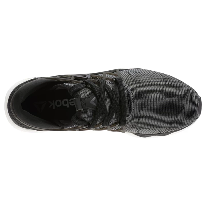 Zapatillas Running Reebok Floatride Run Flexweave Hombre Negras Blancas Gris | 483657AUG