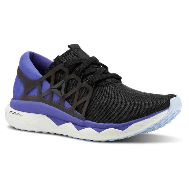 Zapatillas Running Reebok Floatride Run Flexweave Mujer Negras Moradas Blancas Azules | 978532KHY