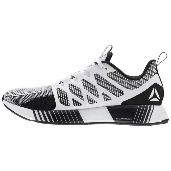 Zapatillas Running Reebok Fusion Flexweave Cage Hombre Blancas Negras Gris | 801632CHN