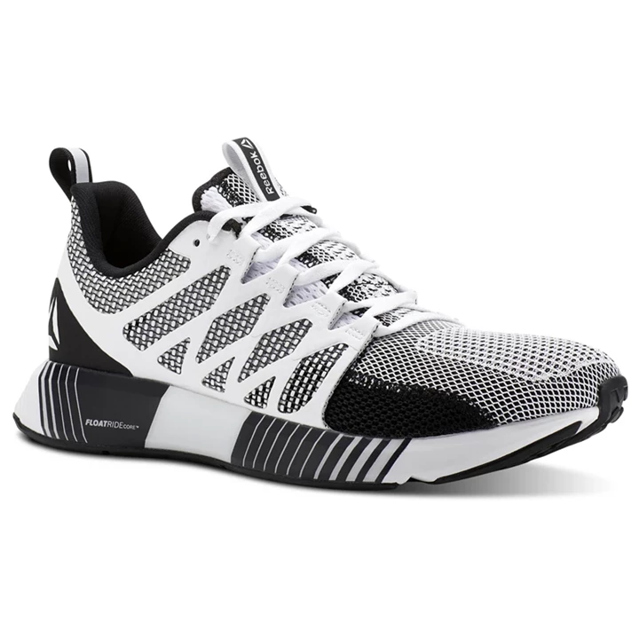 Zapatillas Running Reebok Fusion Flexweave Cage Hombre Blancas Negras Gris | 801632CHN