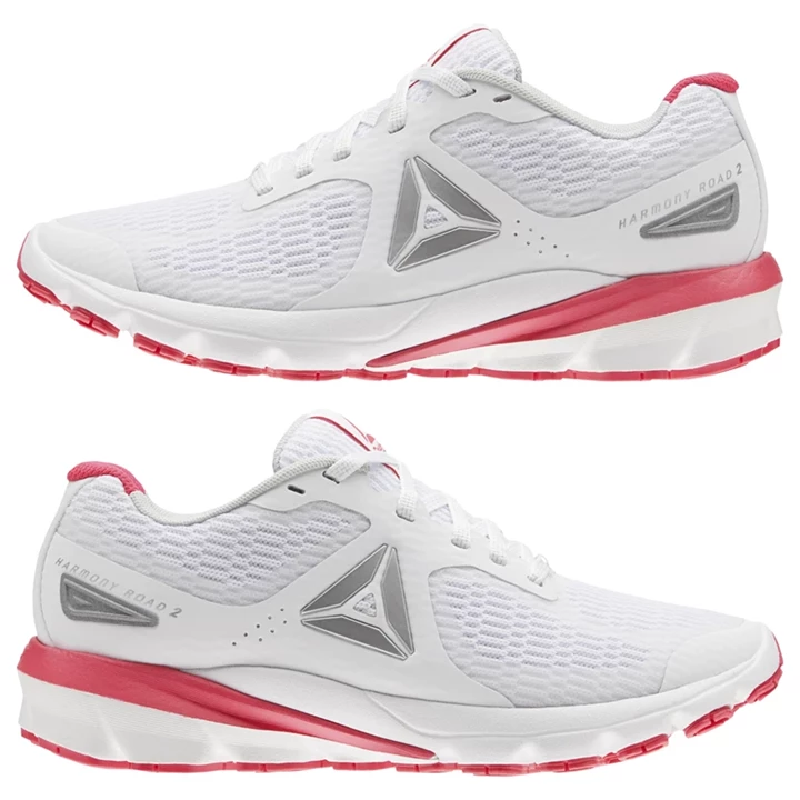 Zapatillas Running Reebok Harmony Carretera 2 Mujer Blancas Plateadas Gris Rosas | 215687WMT