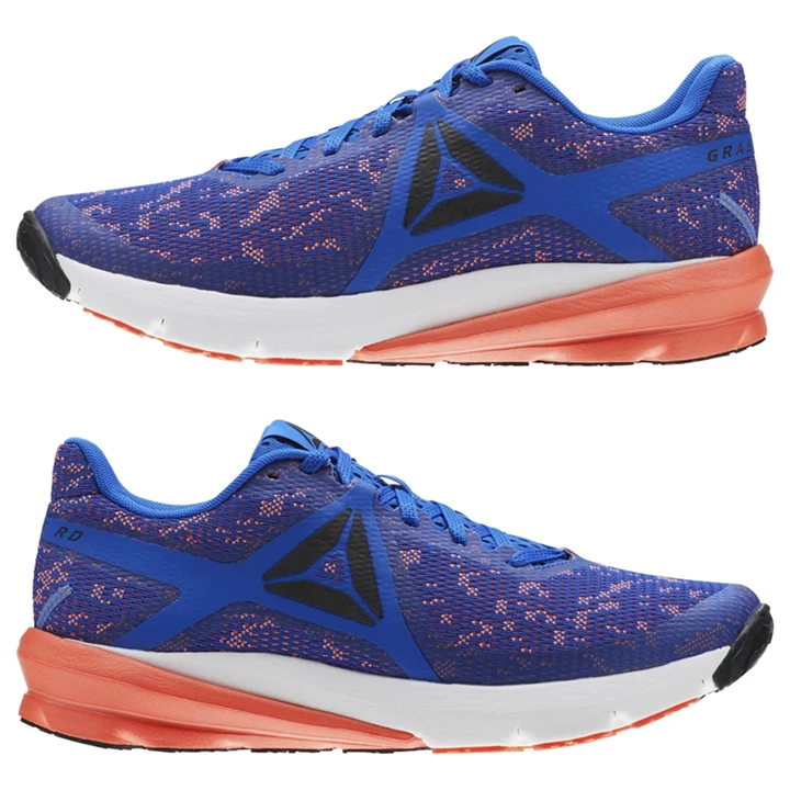 Zapatillas Running Reebok OSR Grasse Carretera Hombre Azules Rojas Blancas Negras | 628547KTH