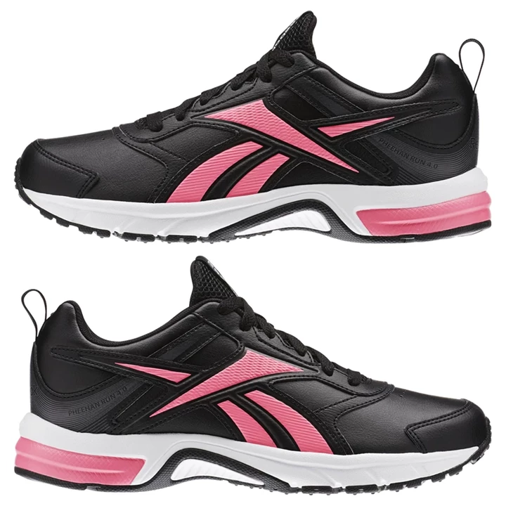 Zapatillas Running Reebok PHEEHAN RUN 4.0 SL Mujer Negras Rosas Blancas | 843209XTZ