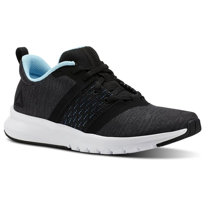 Zapatillas Running Reebok Print Lite Rush Mujer Negras Gris Azules Blancas | 094132FCZ