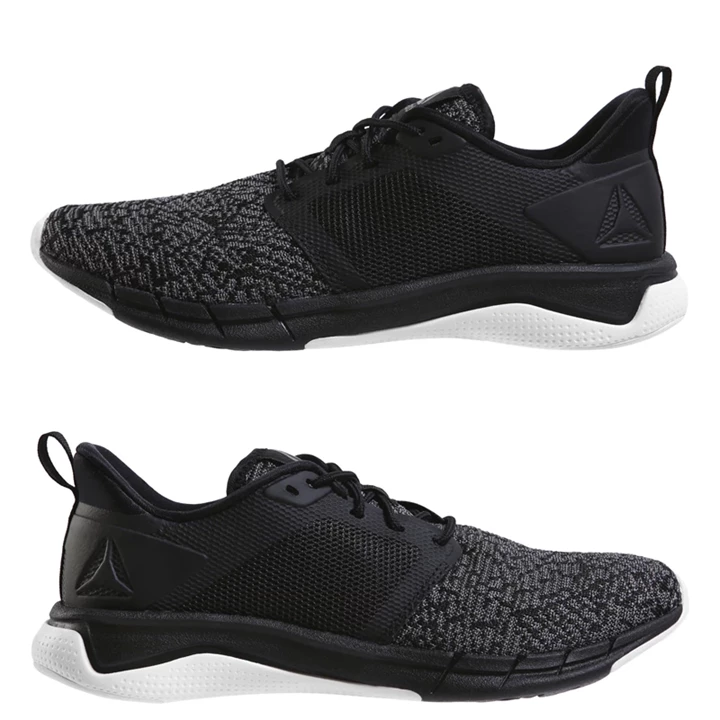 Zapatillas Running Reebok Print Run 3.0 Mujer Negras Gris Blancas | 048567YZO