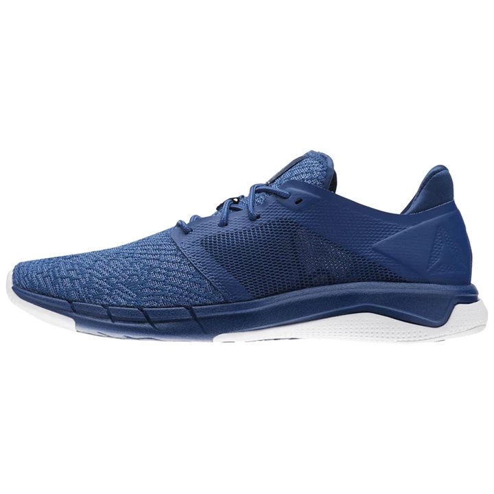 Zapatillas Running Reebok Print Run 3.0 Hombre Azules Blancas | 132459FXK