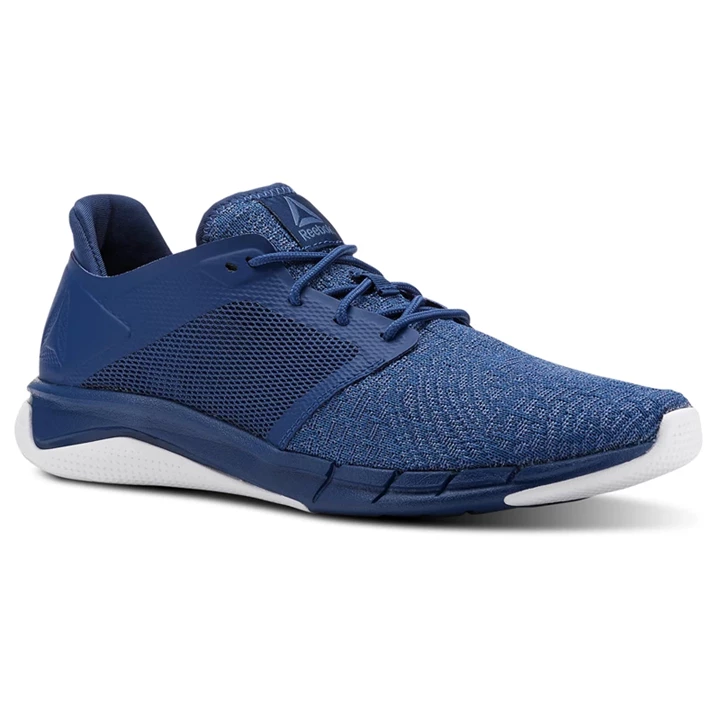 Zapatillas Running Reebok Print Run 3.0 Hombre Azules Blancas | 132459FXK