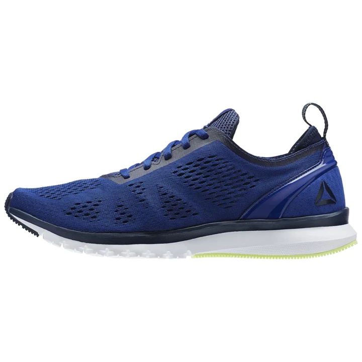 Zapatillas Running Reebok Print Smooth Clip Ultraknit Hombre Azul Marino Blancas | 792016KOJ