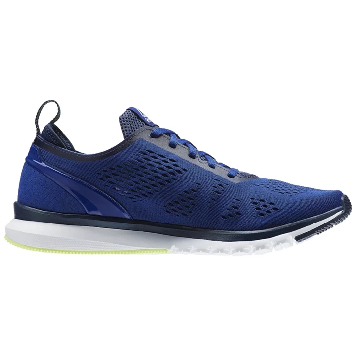 Zapatillas Running Reebok Print Smooth Clip Ultraknit Hombre Azul Marino Blancas | 792016KOJ