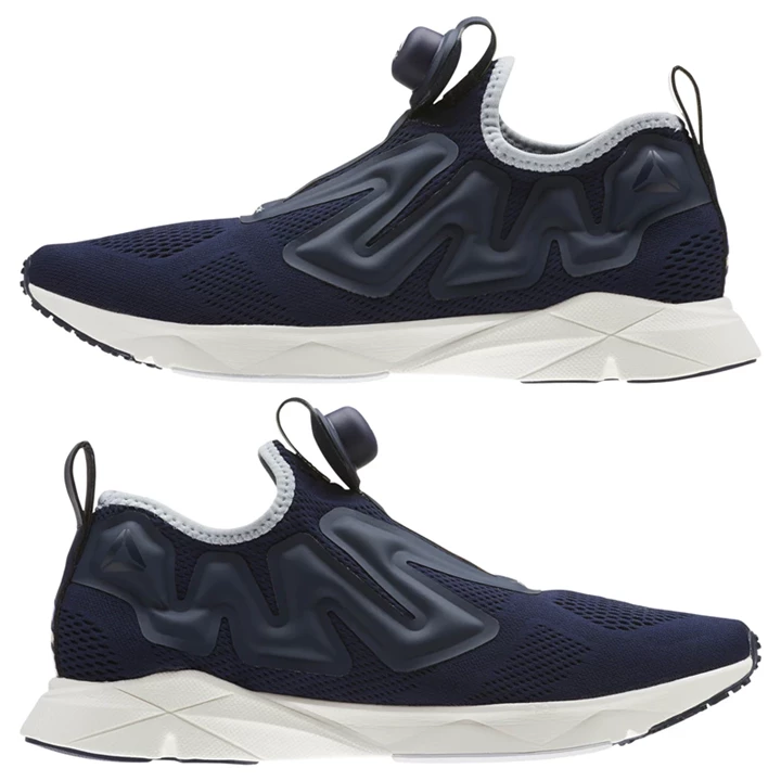 Zapatillas Running Reebok Pump Supreme Estilo Mujer Azul Marino Azules | 267904ZKG