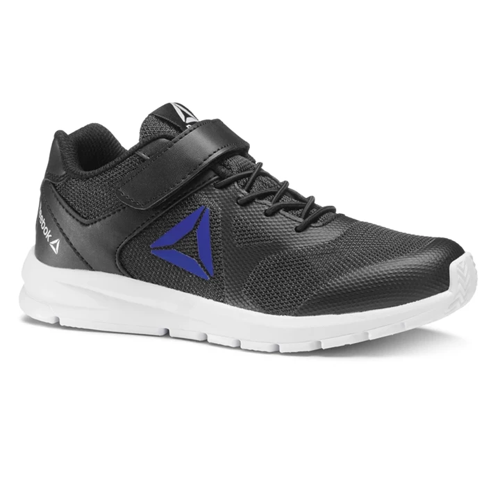 Zapatillas Running Reebok Rush Runner Niños Negras Azules | 097234XHW