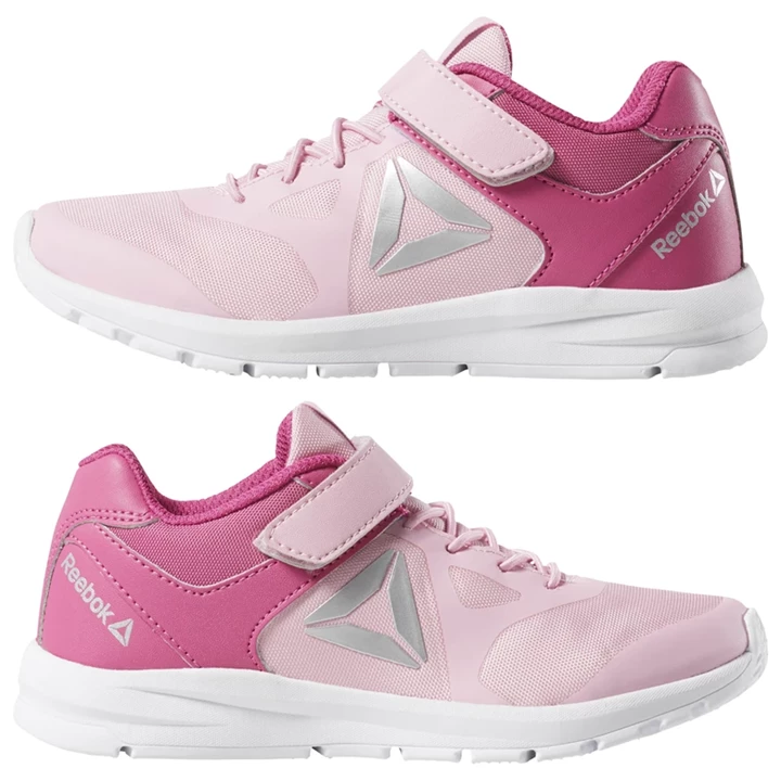 Zapatillas Running Reebok Rush Runner Niños Rosas Rosas Plateadas | 465891PJO