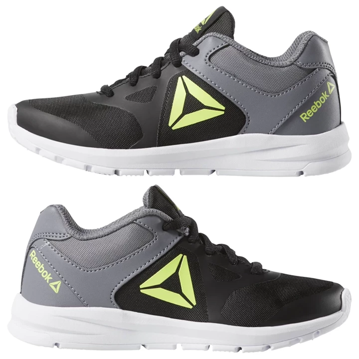 Zapatillas Running Reebok Rush Runner Niños Negras Gris Verde Gris | 674382FOU