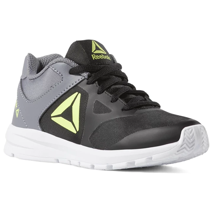 Zapatillas Running Reebok Rush Runner Niños Negras Gris Verde Gris | 674382FOU