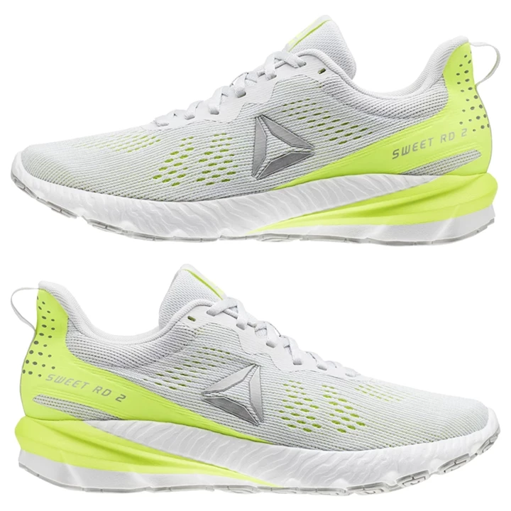 Zapatillas Running Reebok Sweet Carretera 2 Mujer Blancas Amarillo Gris | 810527DNM