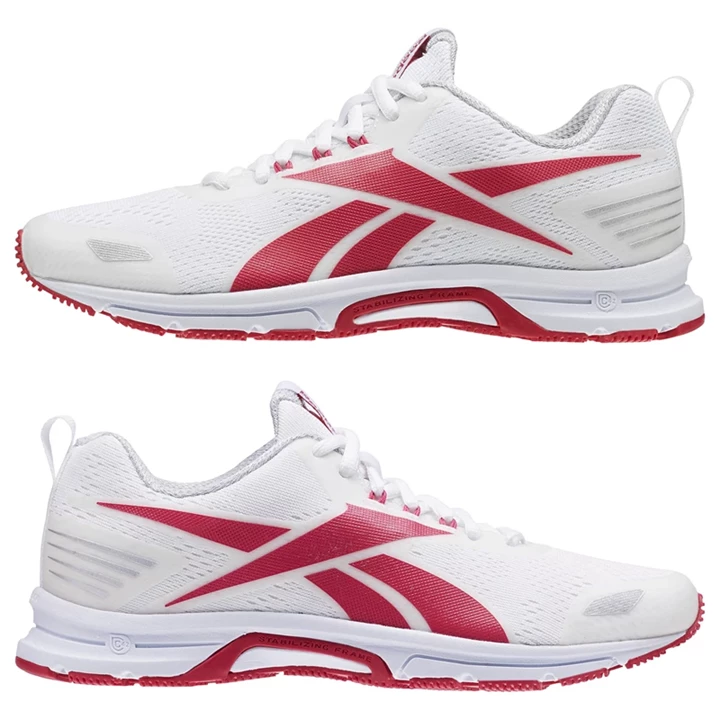 Zapatillas Running Reebok Triplehall 6.0 Mujer Blancas Rosas Gris | 034567KNY