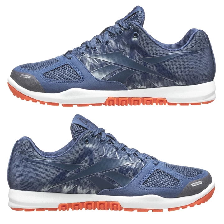 Zapatos Crossfit Reebok CrossFit Nano 2.0 Hombre Azules Azul Marino Naranjas Blancas | 350197CMJ