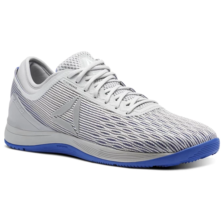 Zapatos Crossfit Reebok CrossFit Nano 8 Flexweave Hombre Gris Blancas Gris Blancas | 029154XPF