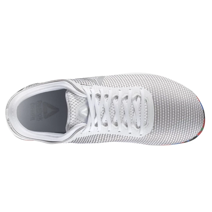 Zapatos Crossfit Reebok CrossFit Nano 8 Flexweave Mujer Blancas Plateadas | 173065ZTO