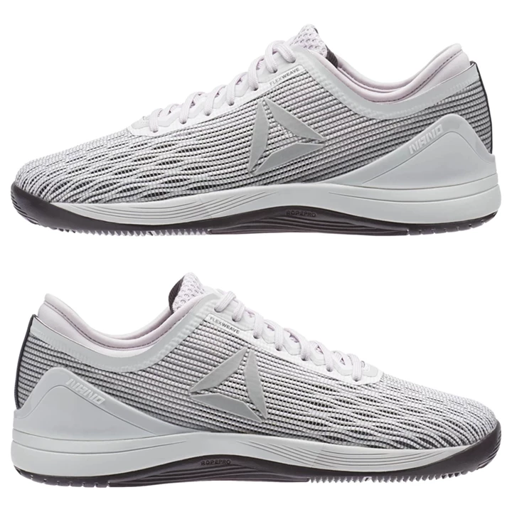 Zapatos Crossfit Reebok CrossFit Nano 8 Flexweave Mujer Gris Blancas Gris | 201586KOX