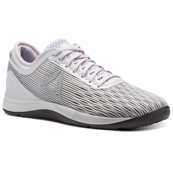 Zapatos Crossfit Reebok CrossFit Nano 8 Flexweave Mujer Gris Blancas Gris | 201586KOX