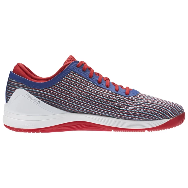 Zapatos Crossfit Reebok CrossFit Nano 8 Flexweave Mujer Rojas Azul Real Blancas | 275691JWA