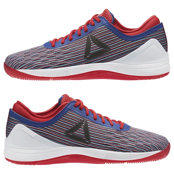 Zapatos Crossfit Reebok CrossFit Nano 8 Flexweave Mujer Rojas Azul Real Blancas | 275691JWA