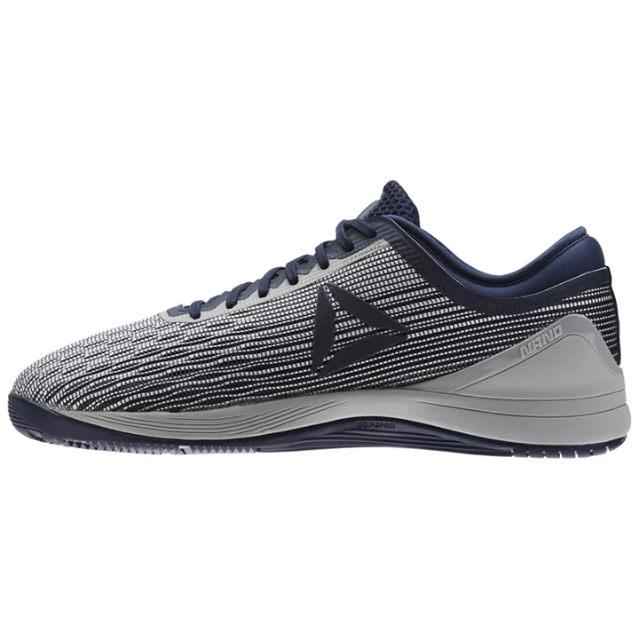 Zapatos Crossfit Reebok CrossFit Nano 8 Flexweave Hombre Gris Blancas Azul Marino Gris | 435862XAE