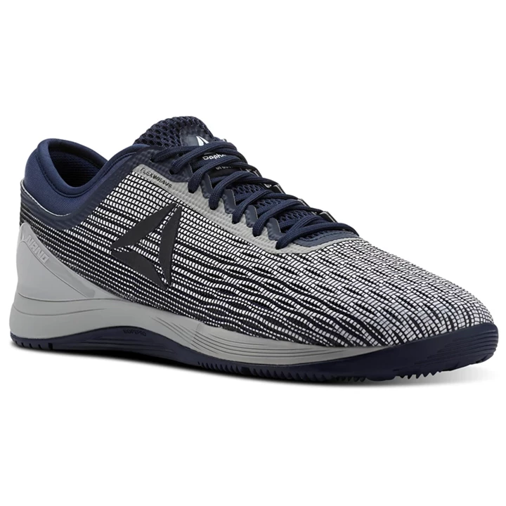 Zapatos Crossfit Reebok CrossFit Nano 8 Flexweave Hombre Gris Blancas Azul Marino Gris | 435862XAE