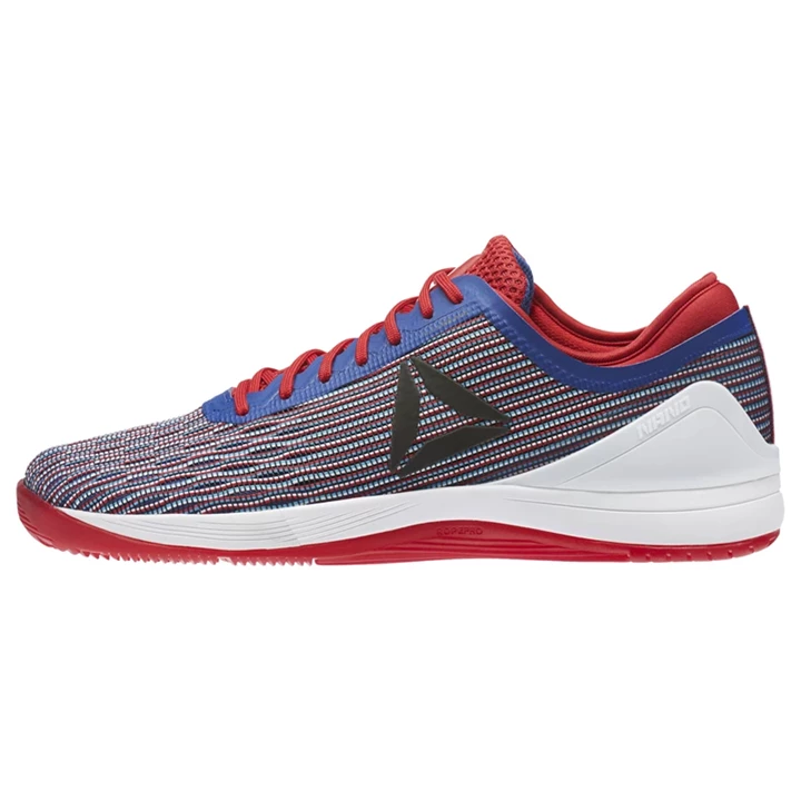 Zapatos Crossfit Reebok CrossFit Nano 8 Flexweave Hombre Rojas Azul Real Blancas | 489275CYB