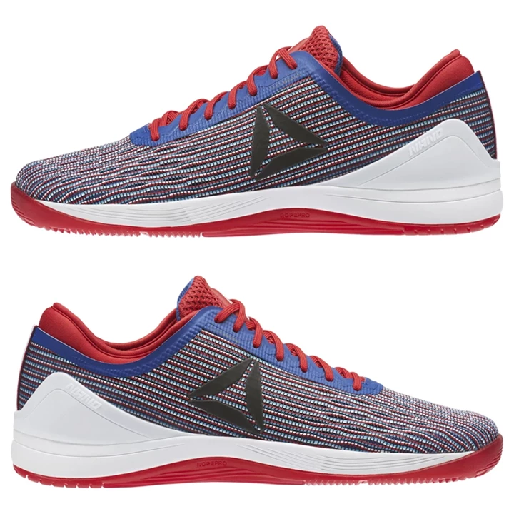 Zapatos Crossfit Reebok CrossFit Nano 8 Flexweave Hombre Rojas Azul Real Blancas | 489275CYB