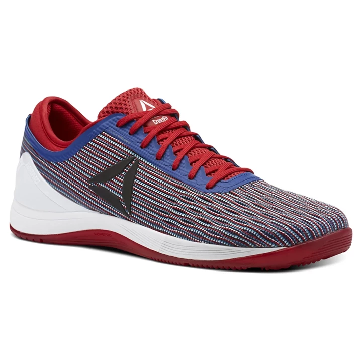 Zapatos Crossfit Reebok CrossFit Nano 8 Flexweave Hombre Rojas Azul Real Blancas | 489275CYB