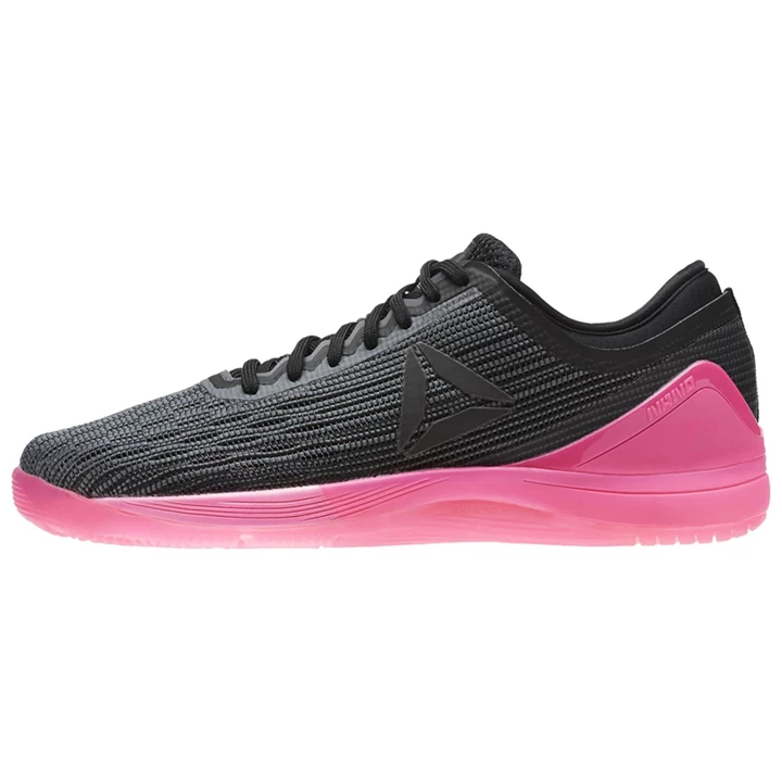 Zapatos Crossfit Reebok CrossFit Nano 8 Flexweave Mujer Negras Rosas | 618920ZIP