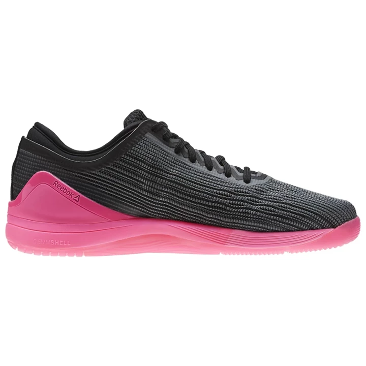 Zapatos Crossfit Reebok CrossFit Nano 8 Flexweave Mujer Negras Rosas | 618920ZIP