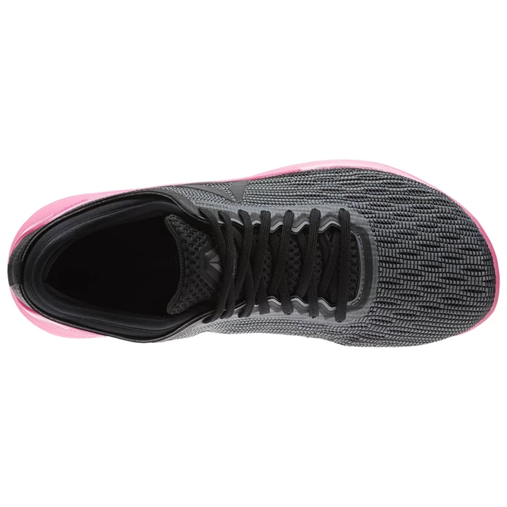 Zapatos Crossfit Reebok CrossFit Nano 8 Flexweave Mujer Negras Rosas | 618920ZIP