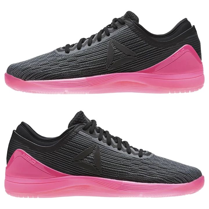 Zapatos Crossfit Reebok CrossFit Nano 8 Flexweave Mujer Negras Rosas | 618920ZIP