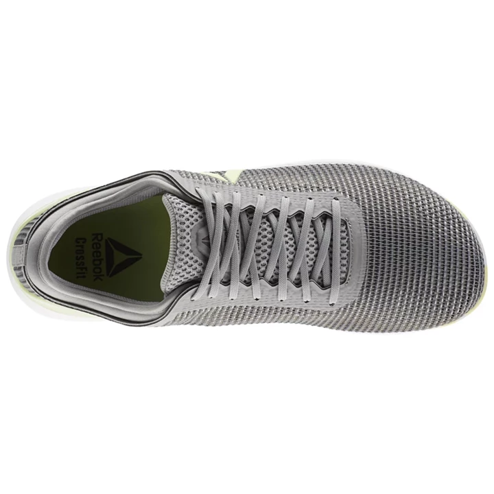 Zapatos Crossfit Reebok CrossFit Nano 8 Flexweave Hombre Gris Limón Gris Blancas | 836097QWP