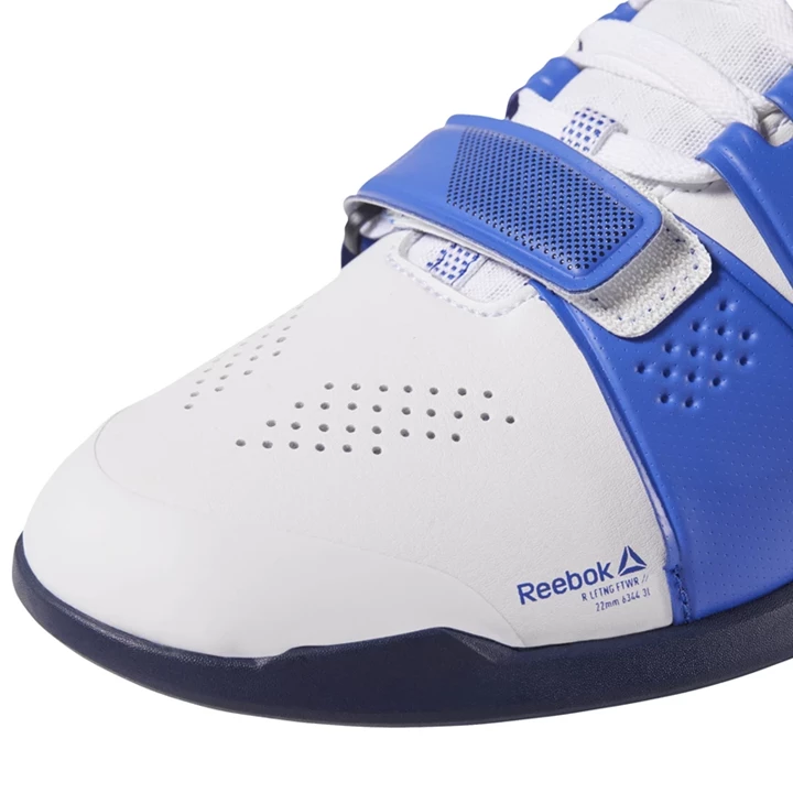 Zapatos Crossfit Reebok Legacy Lifter Hombre Blancas Azul Marino | 172943DZL