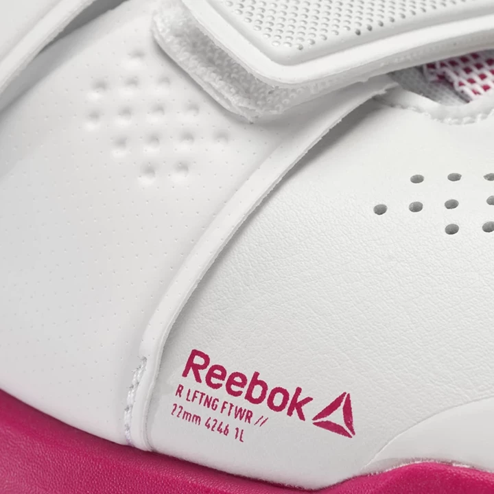 Zapatos Crossfit Reebok Legacy Lifter Mujer Blancas Rosas Plateadas | 298367XGQ