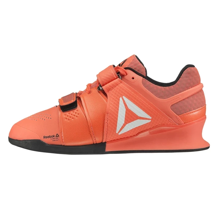 Zapatos Crossfit Reebok Legacy Lifter Mujer Negras Blancas | 568479PQV