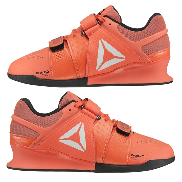 Zapatos Crossfit Reebok Legacy Lifter Mujer Negras Blancas | 568479PQV