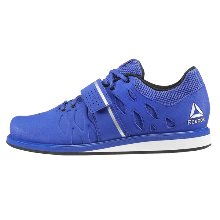 Zapatos Crossfit Reebok Lifter PR Hombre Azules Negras Plateadas | 185796HKX