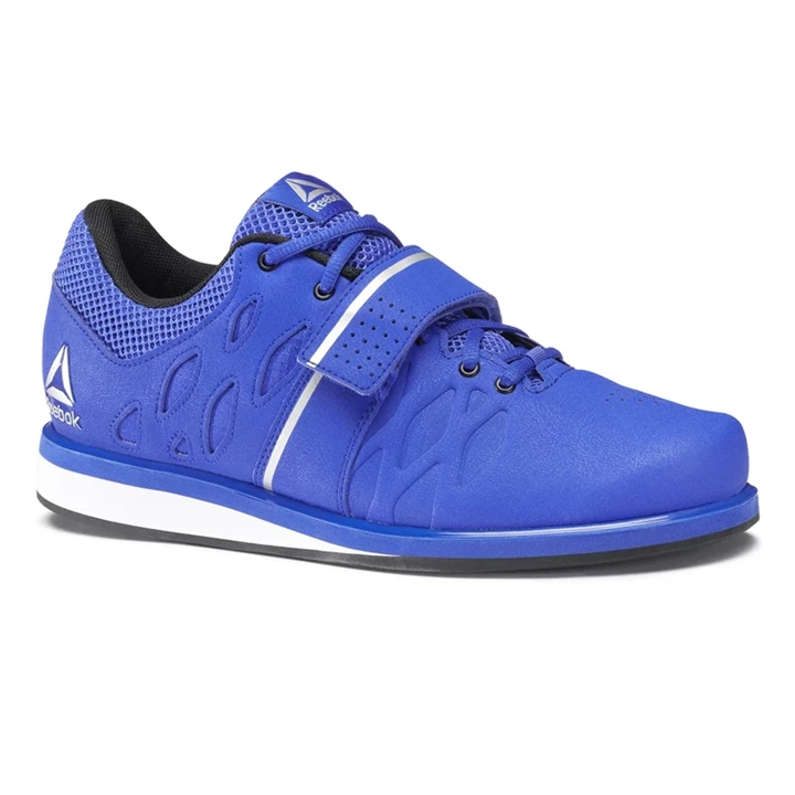 Zapatos Crossfit Reebok Lifter PR Hombre Azules Negras Plateadas | 185796HKX