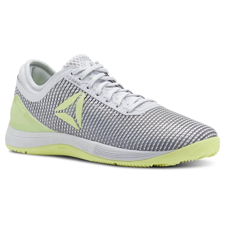 Zapatos Crossfit Reebok Online CrossFit Nano 8 Flexweave Mujer Blancas Gris Blancas Limón | 649178QZV