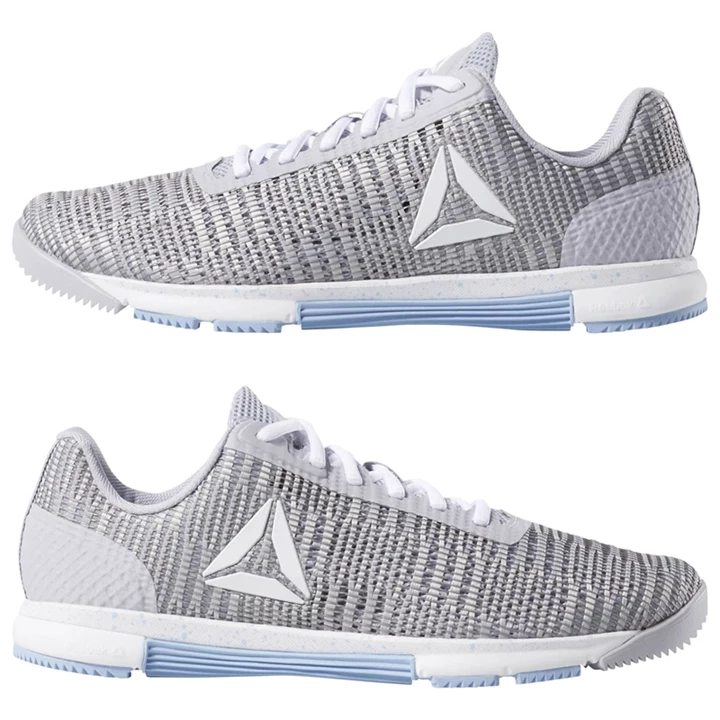 Zapatos Crossfit Reebok Speed TR Flexweave™ Mujer Gris Blancas | 085432RNT