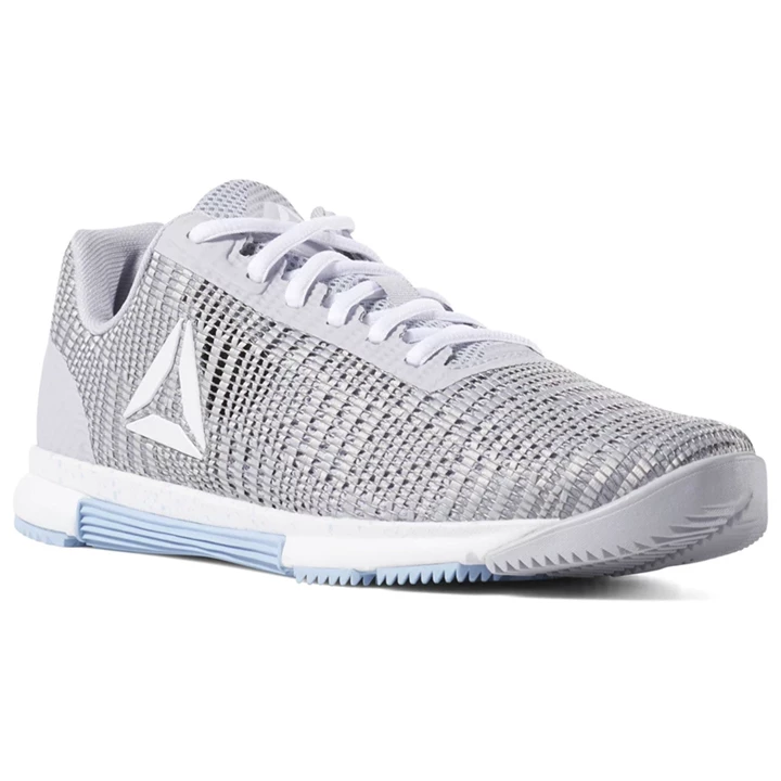 Zapatos Crossfit Reebok Speed TR Flexweave™ Mujer Gris Blancas | 085432RNT